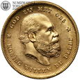 Holandia, 10 guldenów 1888, złoto