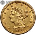 USA, 2,5 dolara 1961, Liberty, złoto