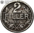 Węgry, 2 filler 1916, #S1