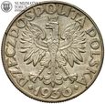 II RP,  5 złotych 1936, Żaglówka, #ML