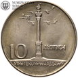 PRL, 10 złotych 1965, Duża Kolumna