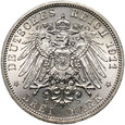 Schaumburg - Lippe, Jerzy II, 3 marki 1911 A