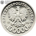 III RP, 100000 złotych 1990, Solidarność, #ML