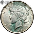 USA, 1 dolar 1922 S, Peace, st. 2-, #DR
