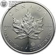 Kanada, 5 dolarów 2016, Liść Klonu, 1 Oz Ag999