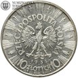 II RP, 10 złotych, Piłsudski, 1935 rok