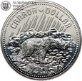 Kanada, 1 dolar 1980, Niedźwiedź, st. 1
