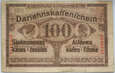 Okupacja Niemiecka Kowno, 100 marek 04.04.1918, #ML