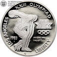 USA, 1 dolar 1983, Olimpiada, #FR
