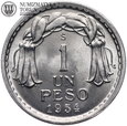 Chile, 1 peso 1954