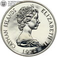 Kajmany, 2 dolary 1972, Czapla Modra