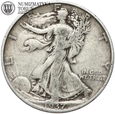 USA, 1/2 dolara 1937 S, Liberty, st. 3