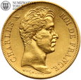 Francja, Karol X, 40 franków 1830 A, złoto