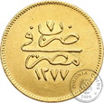 Egipt, 100 qirsh, AH1277/7 (1866 rok)