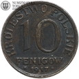 Królestwo Polskie, 10 fenigów, 1917 rok, blisko obrzeża