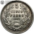 Chile, 5 peso 1927