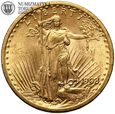 USA, 20 dolarów 1908, Philadephia, Saint-Gauden, złoto