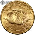 USA, 20 dolarów 1908, Philadephia, Saint-Gauden, złoto