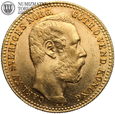 Szwecja, Karol XV, carolin / 10 franków 1868, złoto, #WB