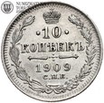 Rosja, 10 kopiejek 1909 СПБ ЭБ