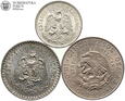 Meksyk, zestaw 3 monet, #LA 