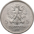 6. II RP, 5 złotych 1930, Sztandar, #DB