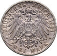 103. Badenia, Fryderyk I, 2 marki 1901 G, #DB
