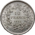 7. Francja, 10 franków 1966, Herkules