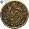 Niemcy, 50 pfennig 1924 A