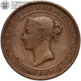Ceylon, 5 centów 1870
