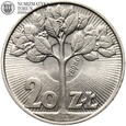 PRL, 20 złotych 1973, Drzewo, PRÓBA, #PT