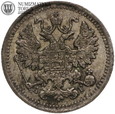 Rosja, Aleksander III, 5 kopiejek 1888 СПБ АГ, #M5