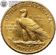 USA, 10 dolarów 1908, Indian Head, złoto