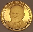 5 Euro 2015 'Papież Jan Paweł II' - Malta - złoto 24 karaty