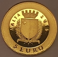 5 Euro 2015 'Papież Jan Paweł II' - Malta - złoto 24 karaty