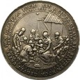 Władysław IV Waza - srebrny medal z 1635 roku RRR