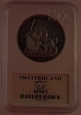 Szwajcaria 5 Franków SCHWYZ z roku 1867 - bardzo rzadka moneta