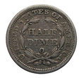 Half Dime (5 Centów) 1858r.O - USA - Mennica Nowy Orlean