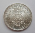 3 Marki 1914r. - Bawaria - Ludwig III (1913 - 1918)