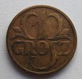 1 Grosz 1932r. - II Rzeczpospolita Polska 