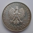 100000 Złotych 1990r. - Solidarność - Typ A