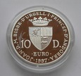 10 Dinarów 1997r. - Andora - 40 lat Traktatu Rzymskiego