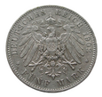 5 Marek 1902r. E - Niemcy/Saksonia - Albert (1873 - 1902)