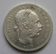 1 Forint 1881r. - Austro/Węgry - Cesarz Franciszek Józef