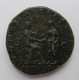 AE-SESTERC - Hadrian (117 - 138) - Roma - Bardzo rzadka