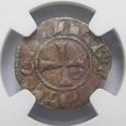 AR-Denar - Krzyżowcy - Antiochia - Bohemond IV (1202 - 1232)