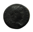 AE-QUADRANS - Hadrian (117 - 138) - Roma z Wiktorią