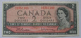 2 Dolary 1954r. - Kanada - Sygnatura Beattie i Rasminsky