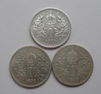 3 x 1 korona - Austria - Cesarz Franciszek Józef