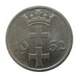 1 Gulden 1932r. - Wolne Miasto Gdańsk - Nikiel